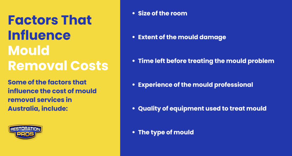 Factors that influence Mould Removal Costs