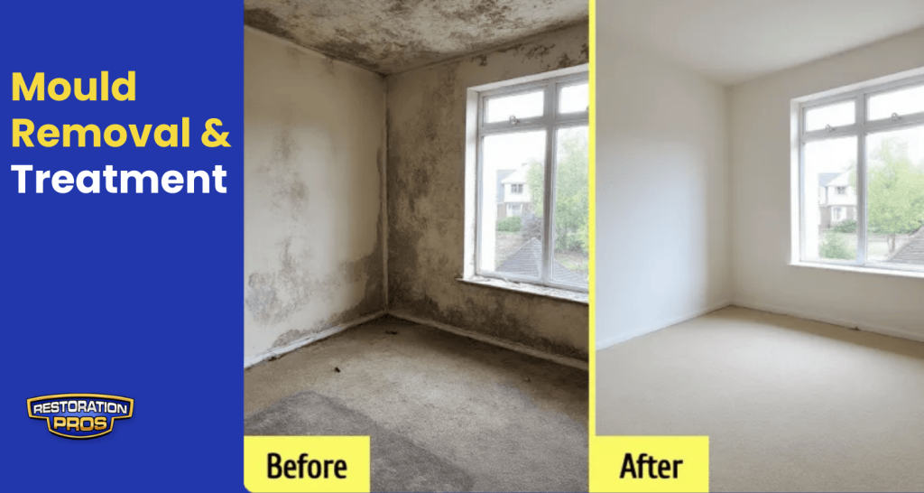 mould treatment before and after